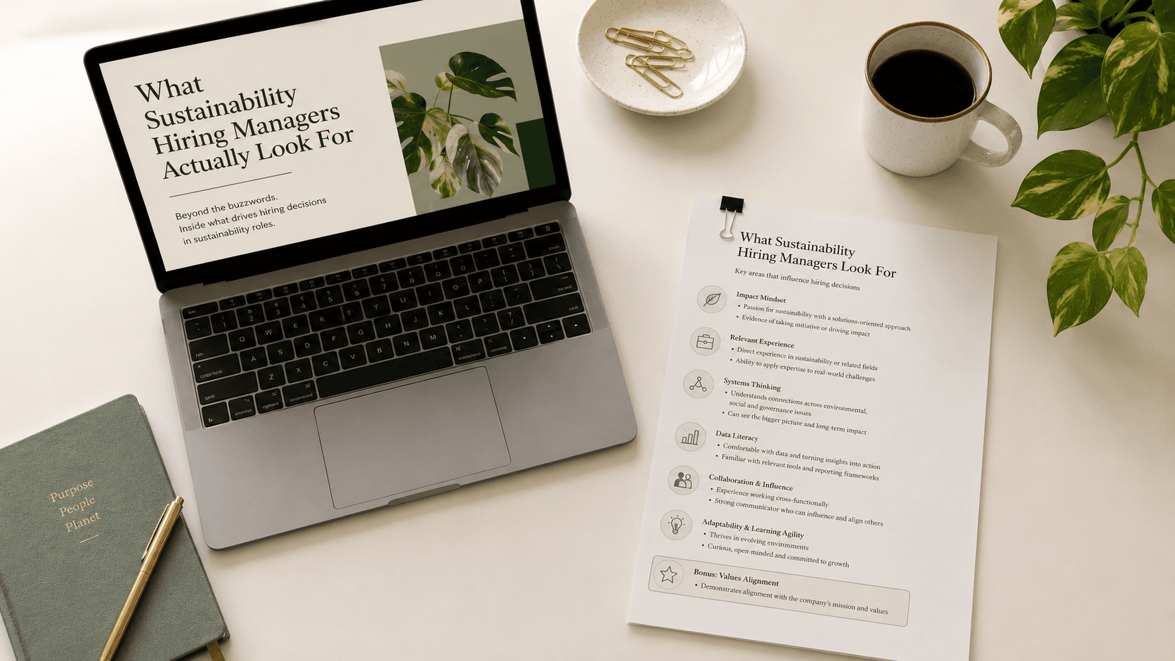 What Sustainability Hiring Managers Actually Look For (That Job Posts Don't Say)